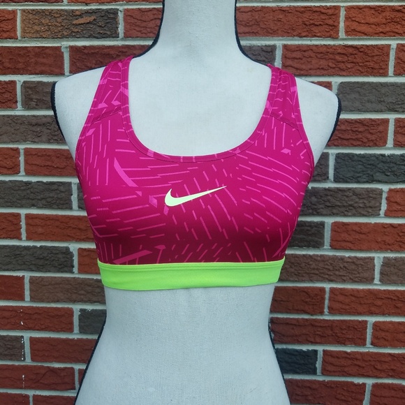Nike Tops - Nike pink sports bra size small